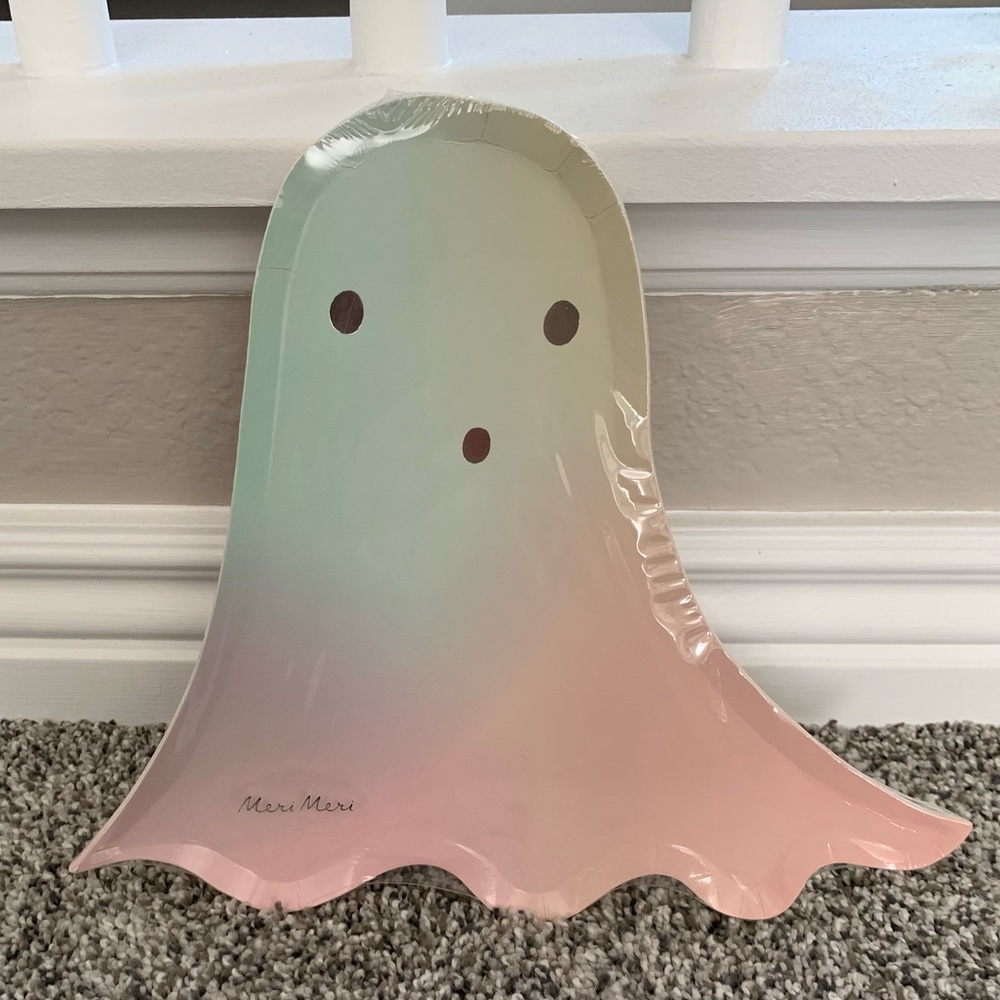 Meri Meri Pastel Ghost Plates